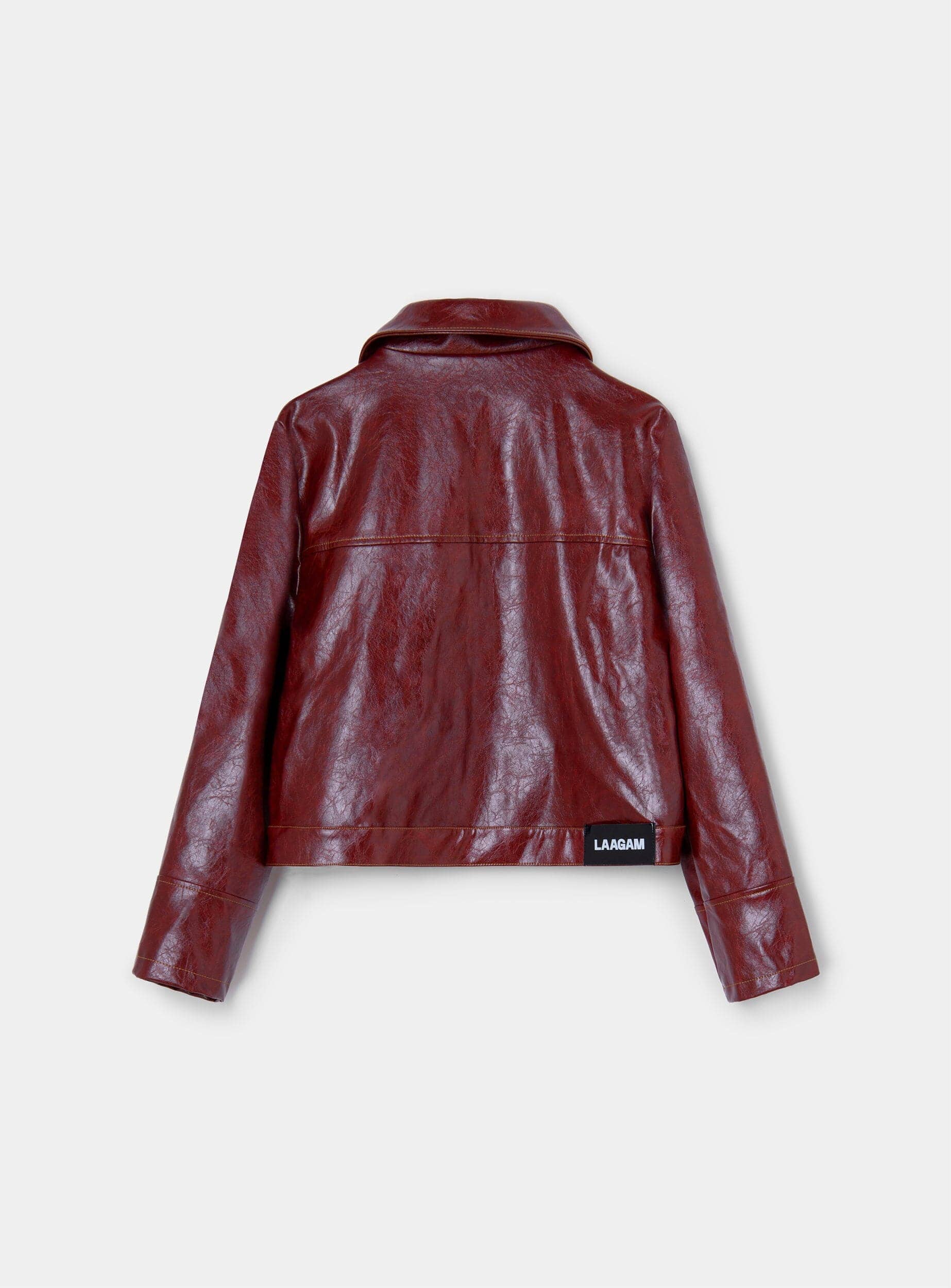 ALEXA BURGUNDY JACKET - Image 3