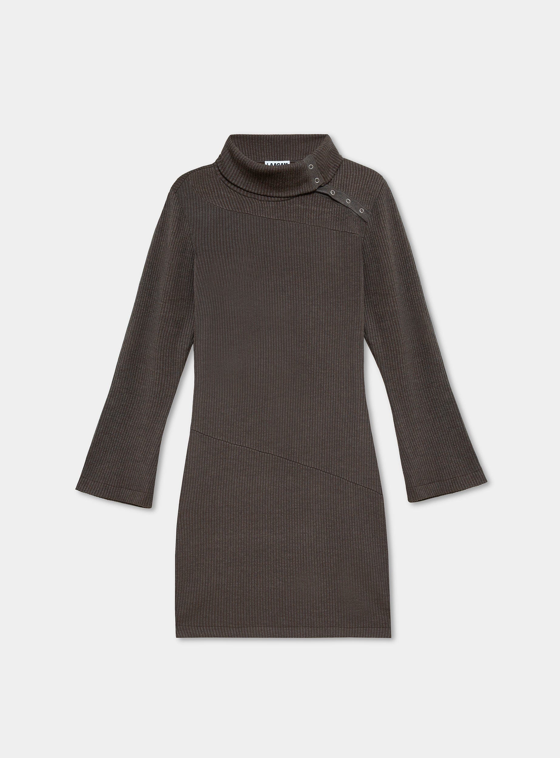 ANOUK GREY SHORT DRESS - Image 2