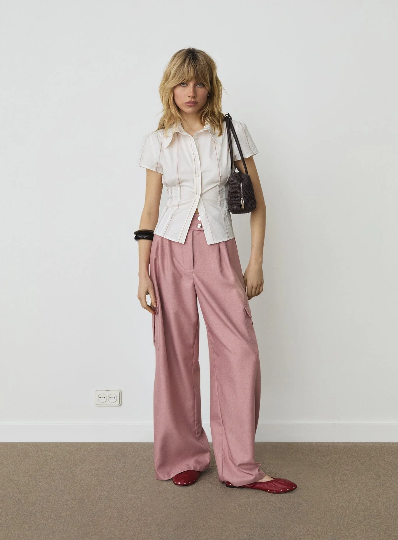 ARLIE WHITE SHORTSLEEVE SHIRT - Image 2