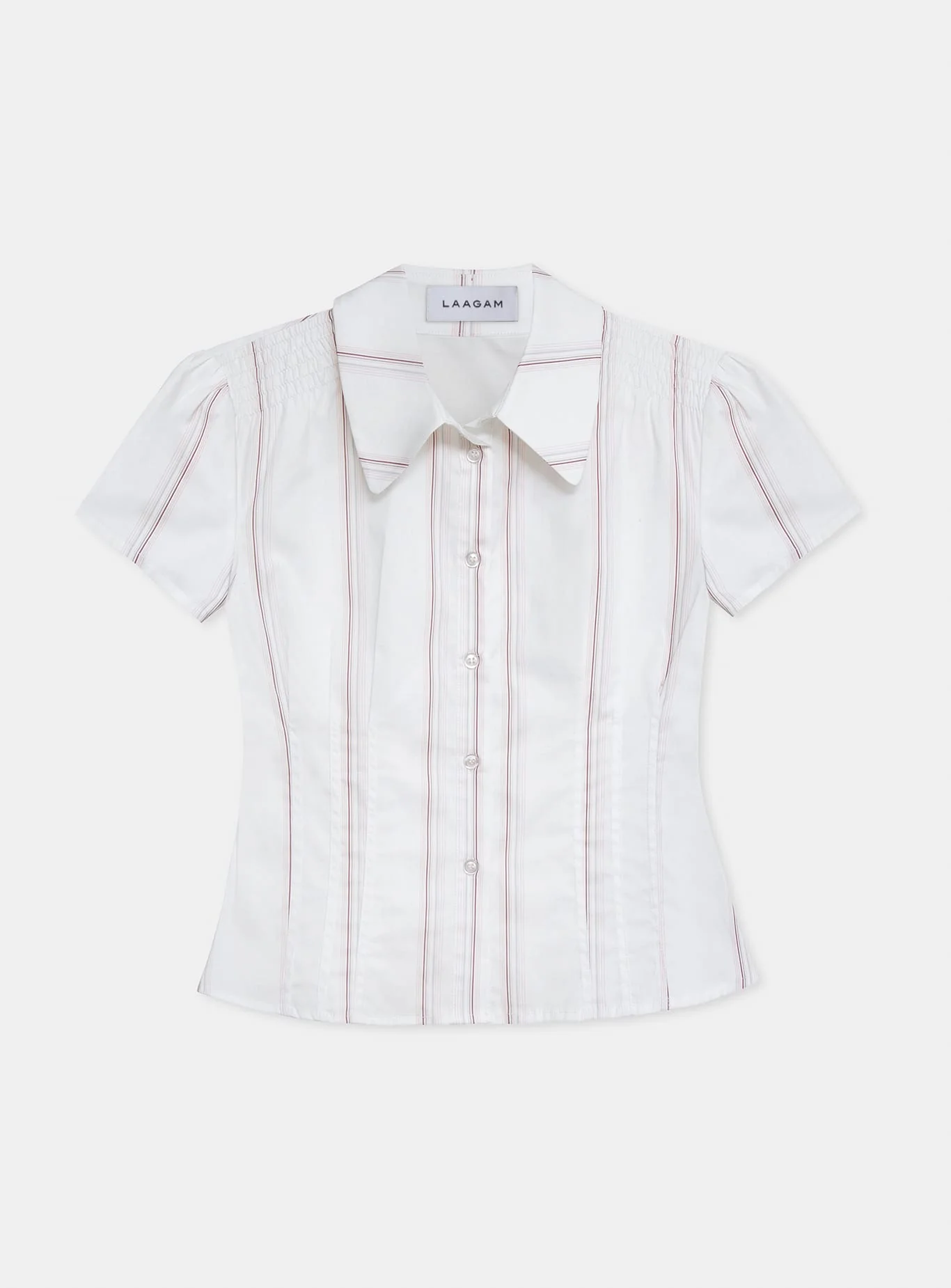 ARLIE WHITE SHORTSLEEVE SHIRT - Image 5