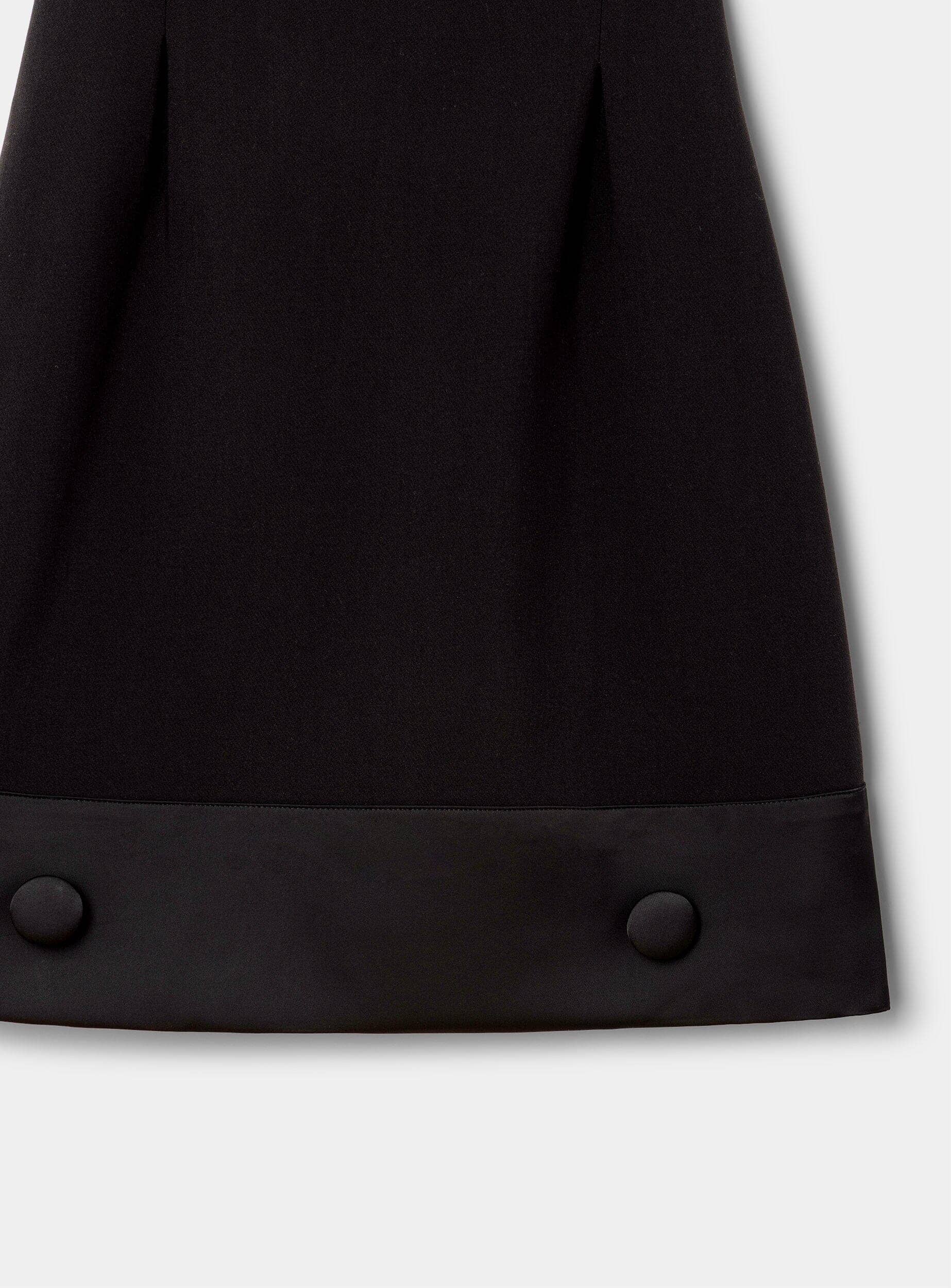 CALINA BLACK SHORT DRESS - Image 4