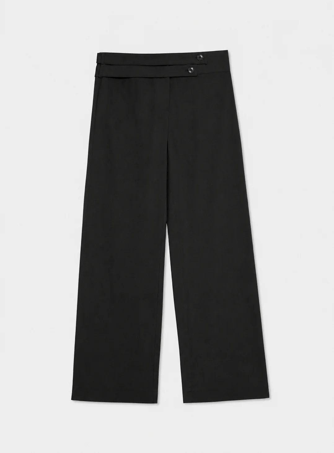 CAMILA BLACK LINEN PANTS - Image 5