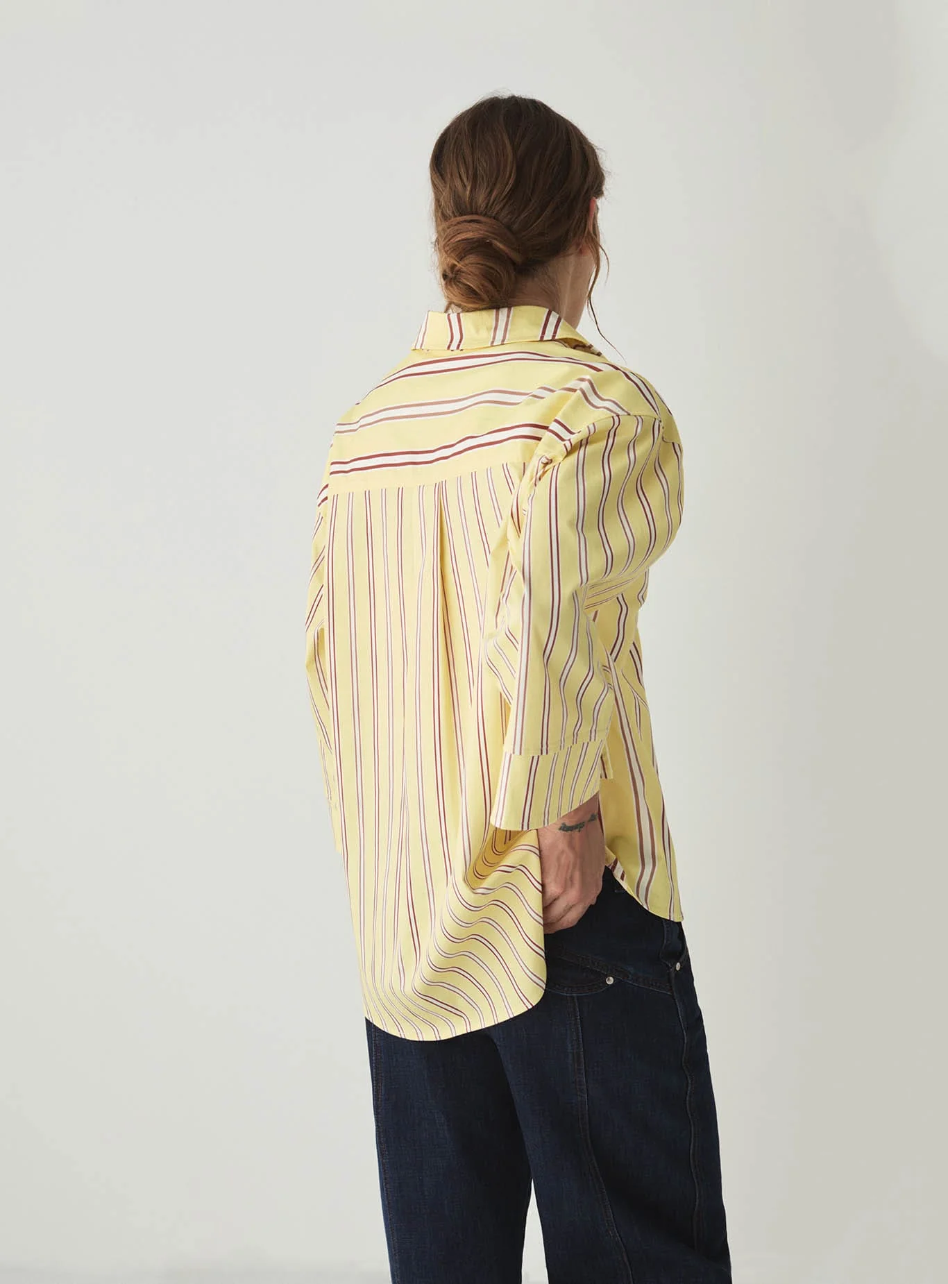 CAOS BUTTER STRIPED SHIRT - Image 3