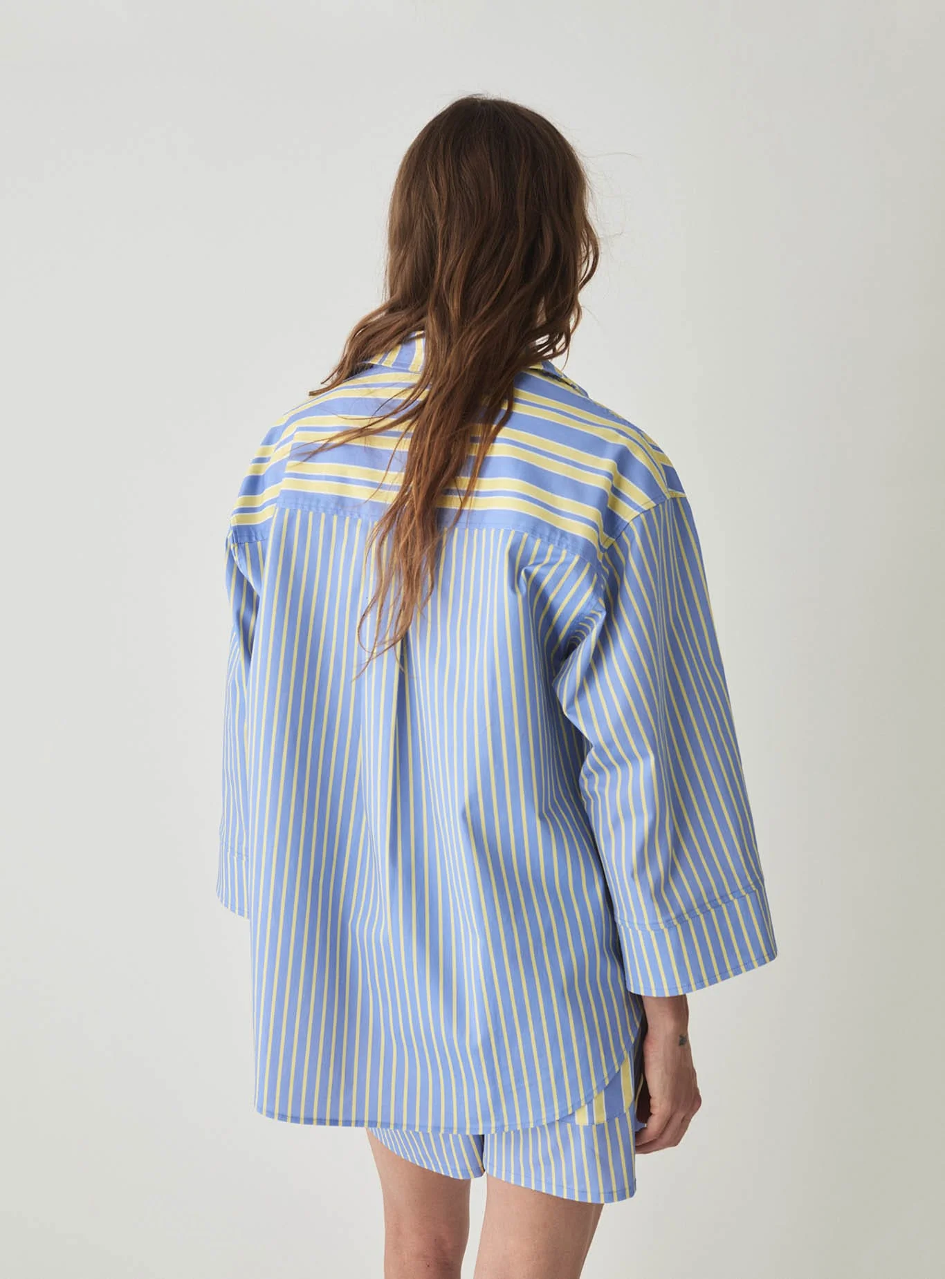 CAOS BLUE POPLIN SHIRT - Image 4