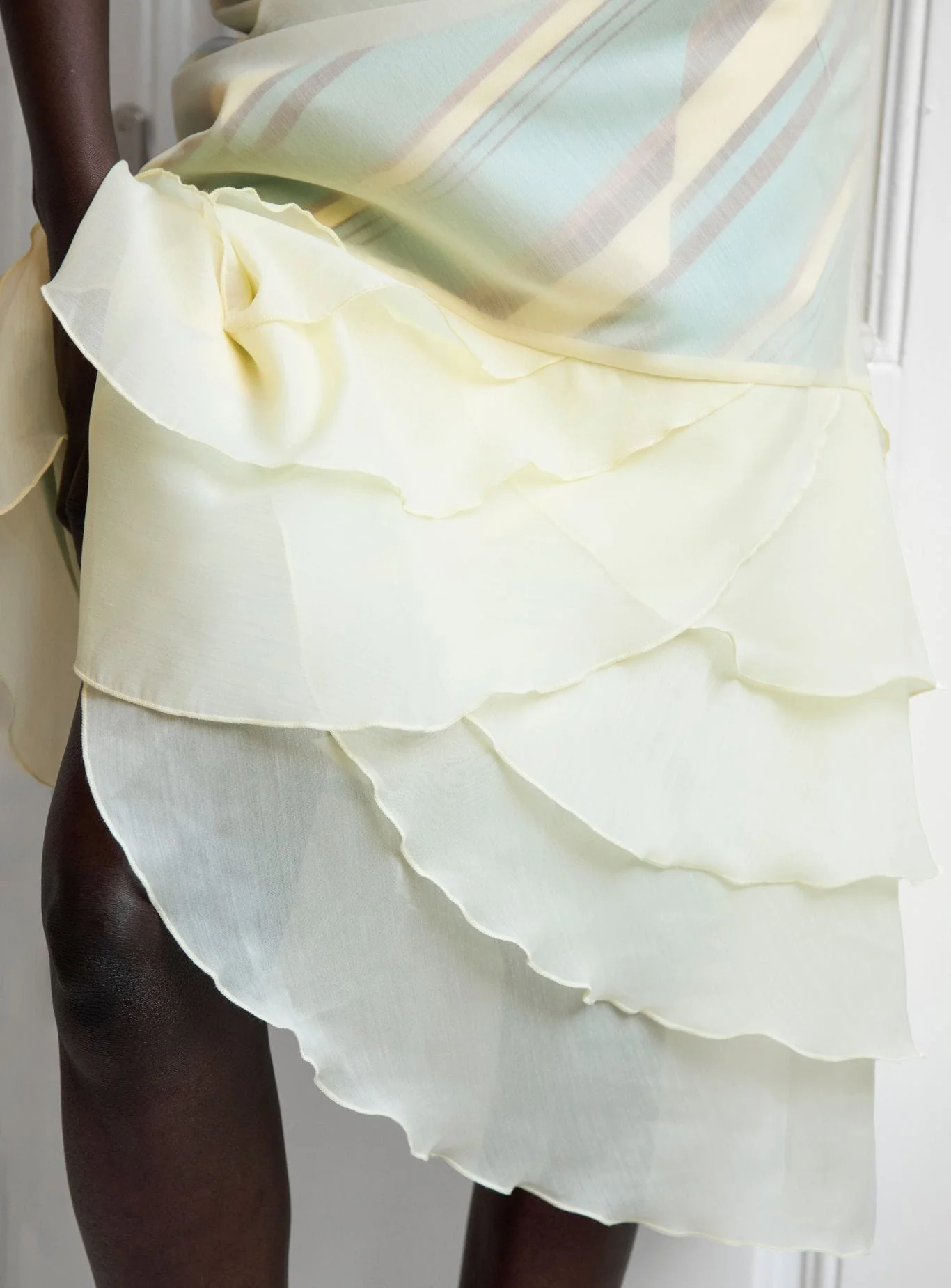 CRETA BUTTER MIDI DRESS - Image 4