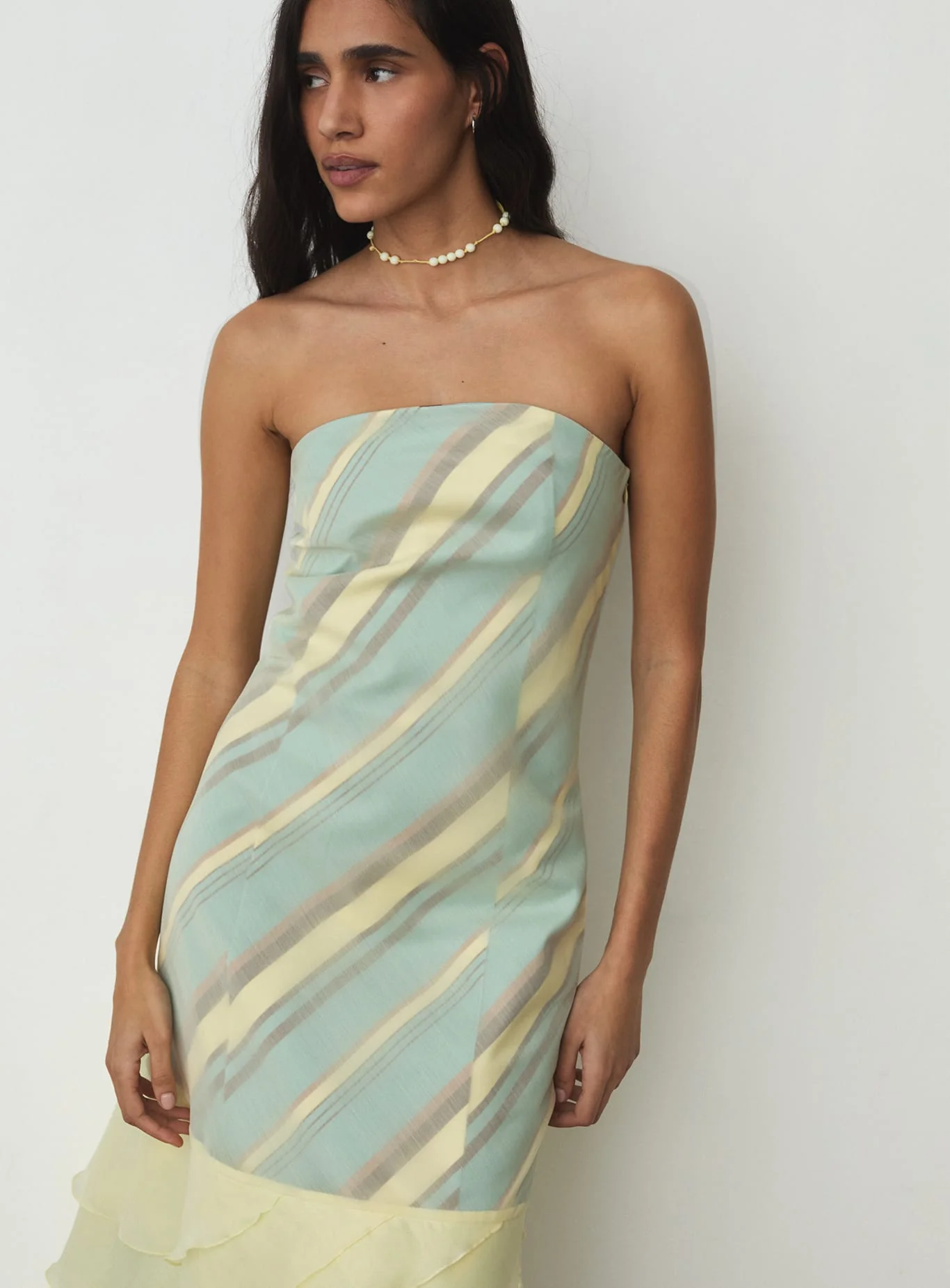 CRETA BUTTER MIDI DRESS - Image 6