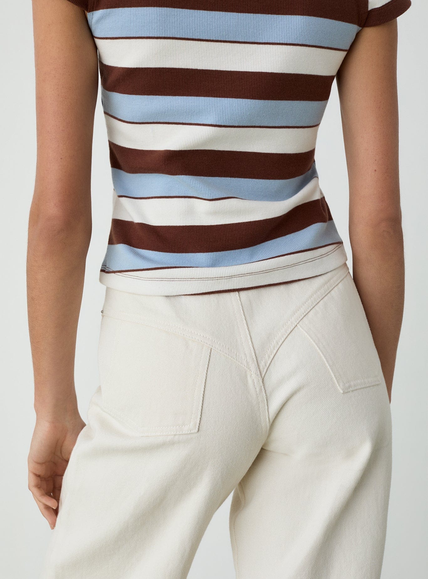 DALLAS ECRU DENIM PANTS - Image 3