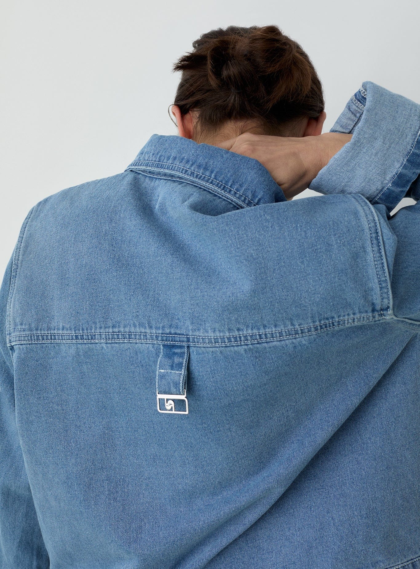 DALSTON LIGHT BLUE DENIM JACKET - Image 3
