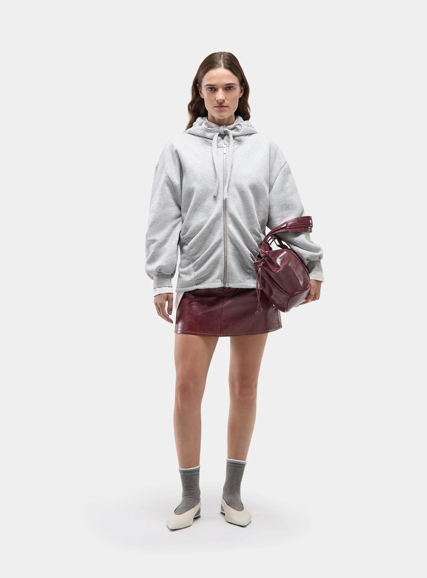 DETROIT GREY SWEATSHIRT - Image 2