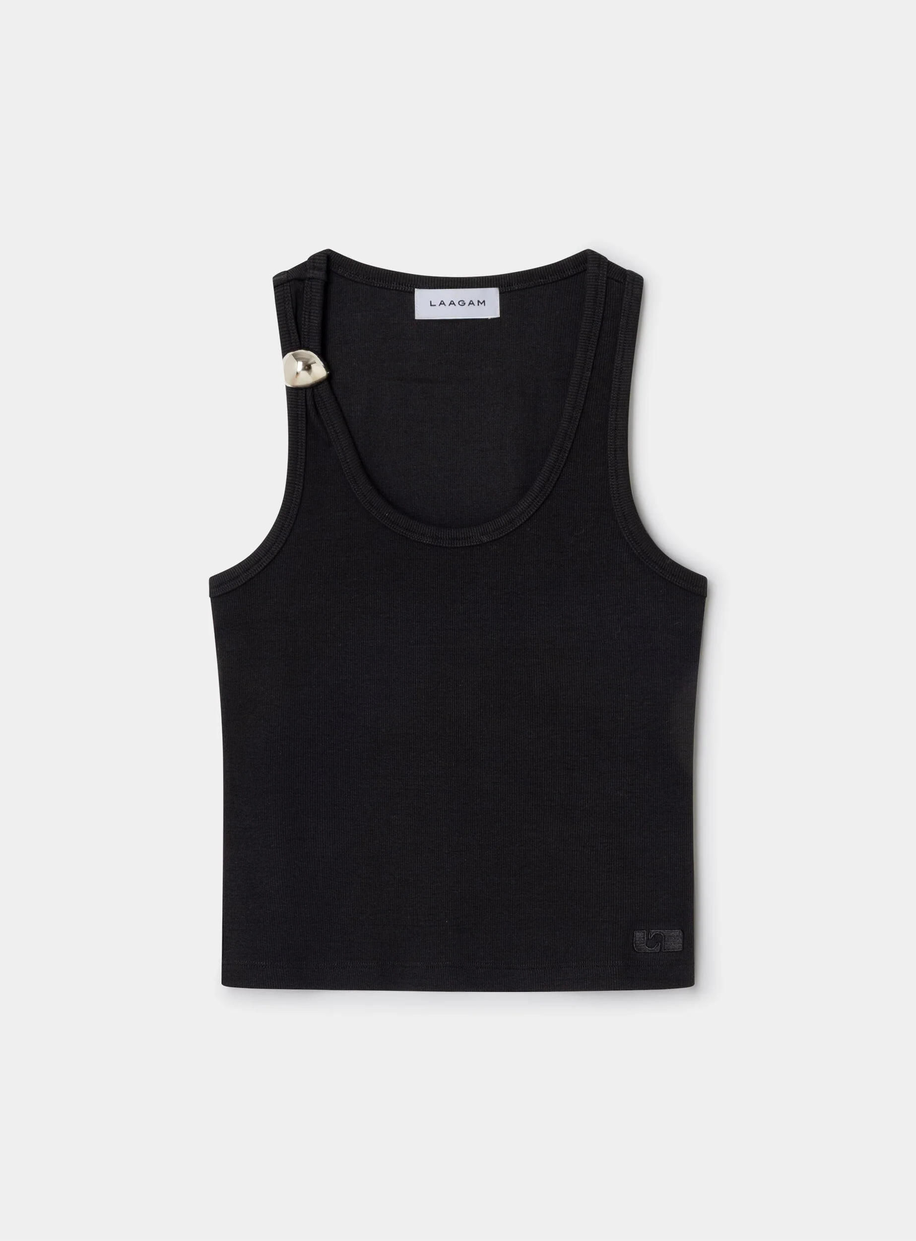 EDEN BLACK TANK TOP - Image 3