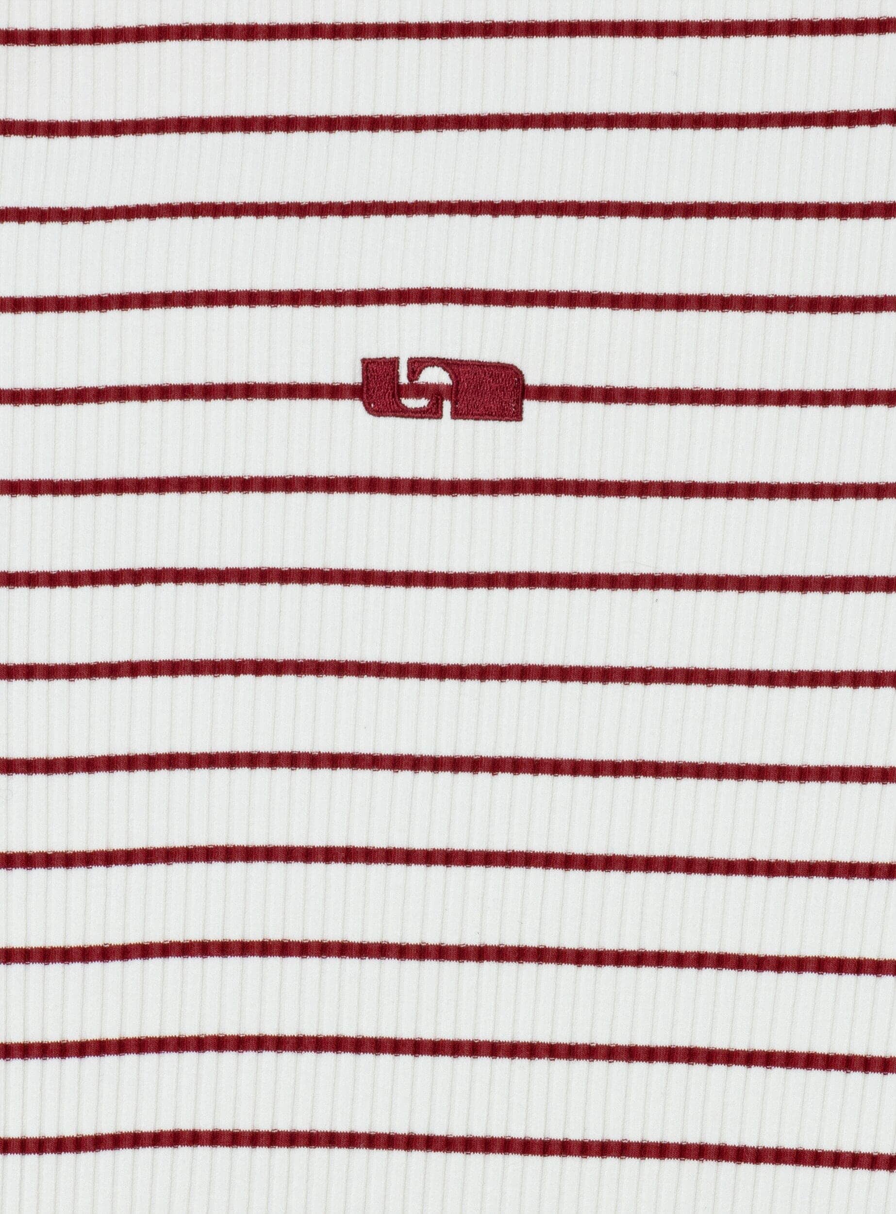EMORY RED STRIPED LONG SLEEVE T-SHIRT - Image 5
