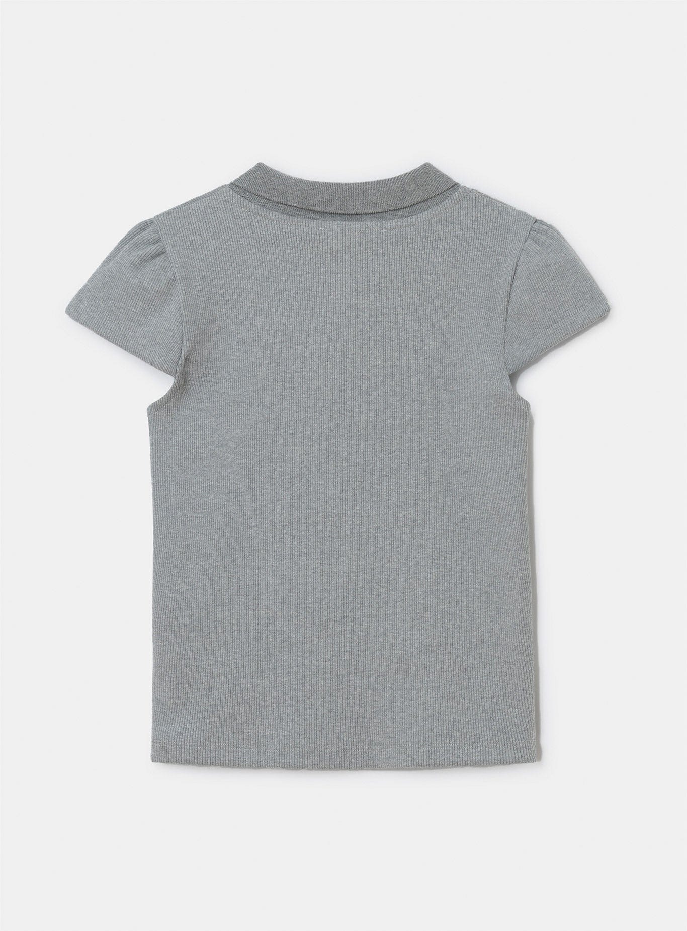 ERYA GREY POLO T-SHIRT - Image 3