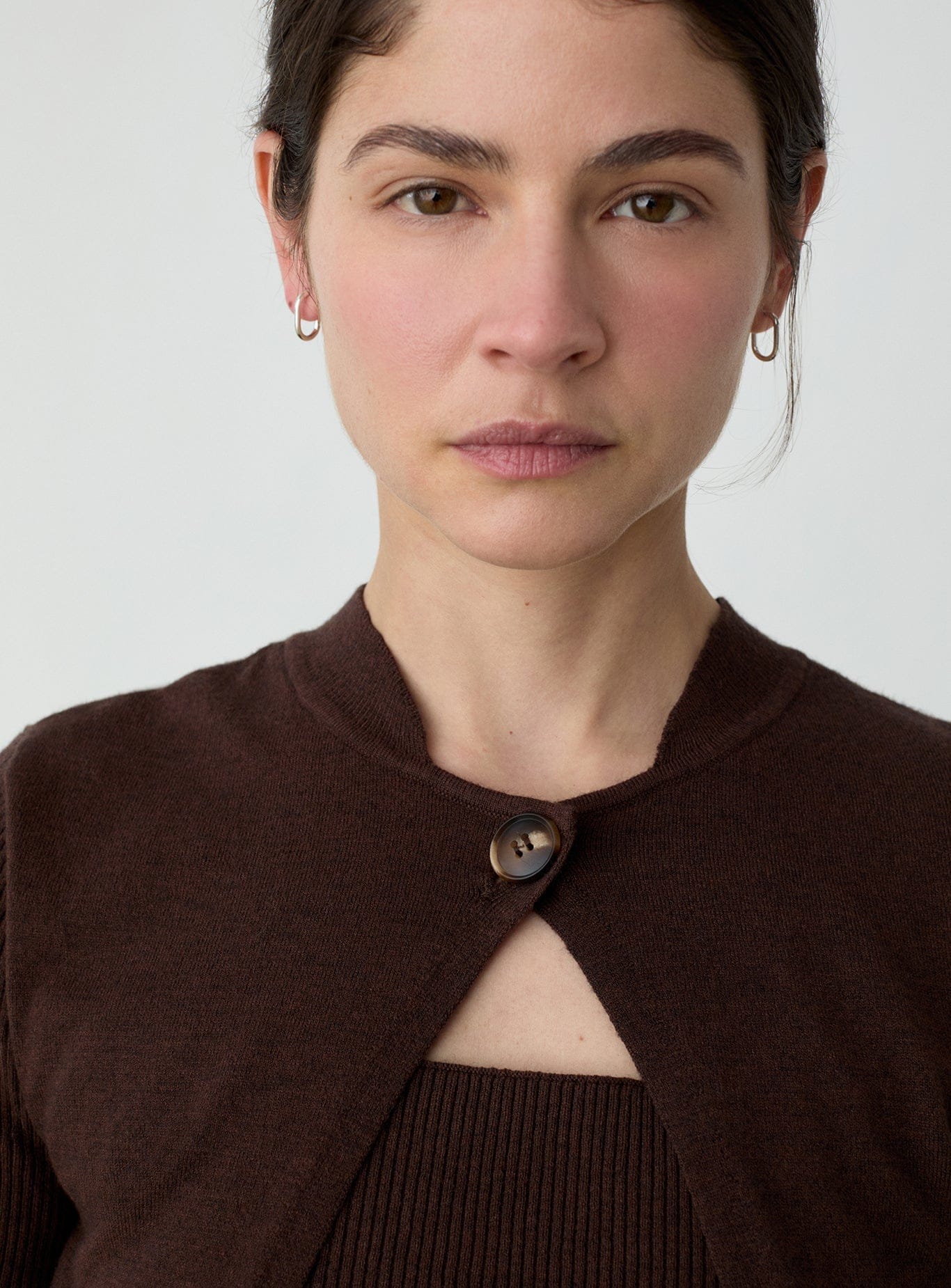 GALA BROWN KNITTED TOP - Image 3