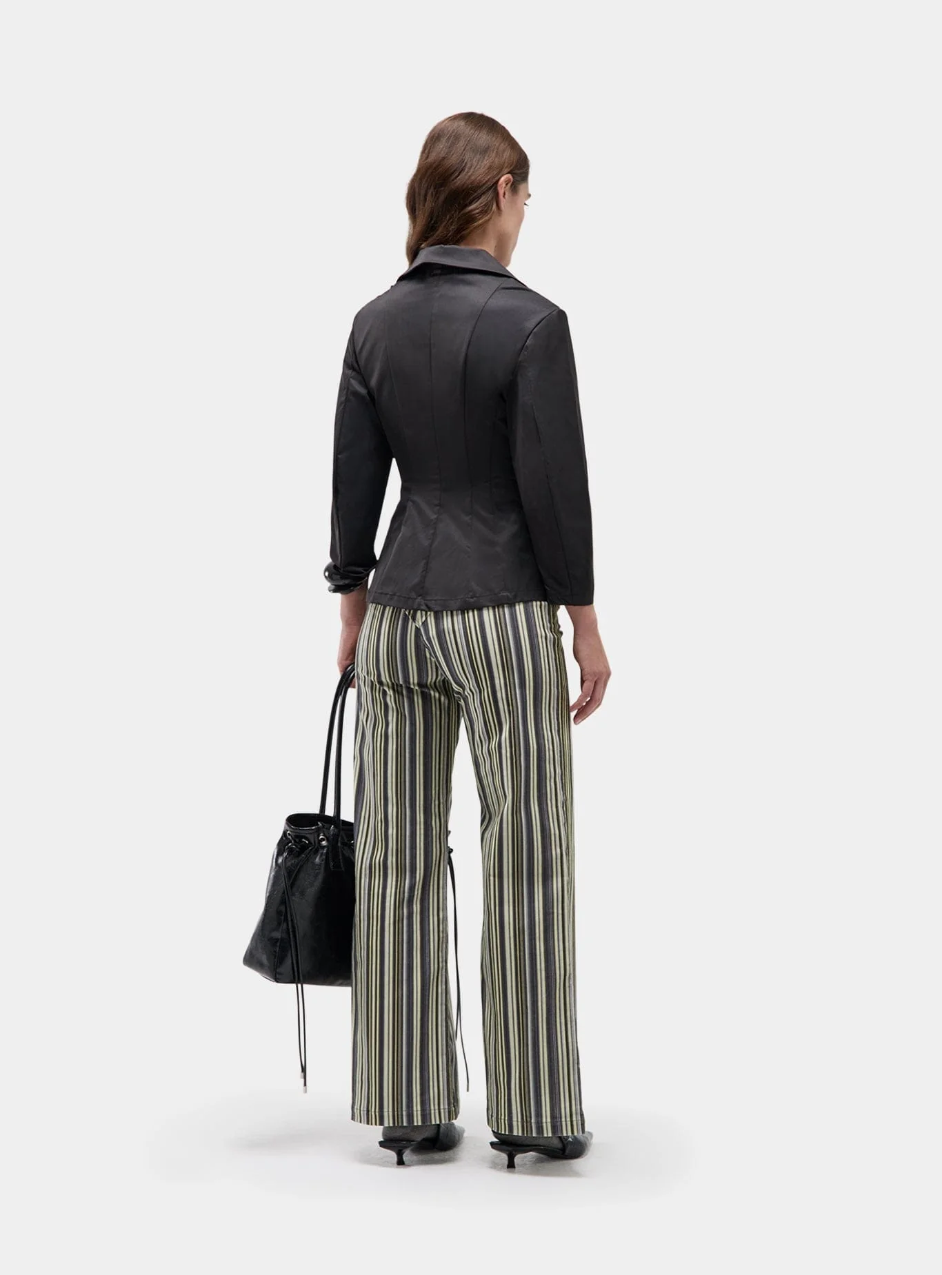 HARLEM BLACK ZIPPERED SHIRT - Image 3