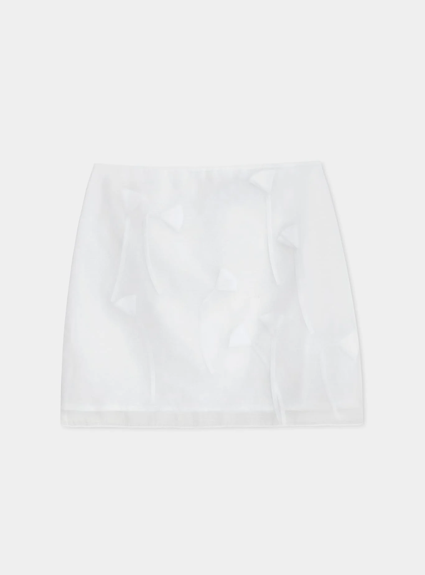 ISABELLA WHITE SHORT SKIRT - Image 4