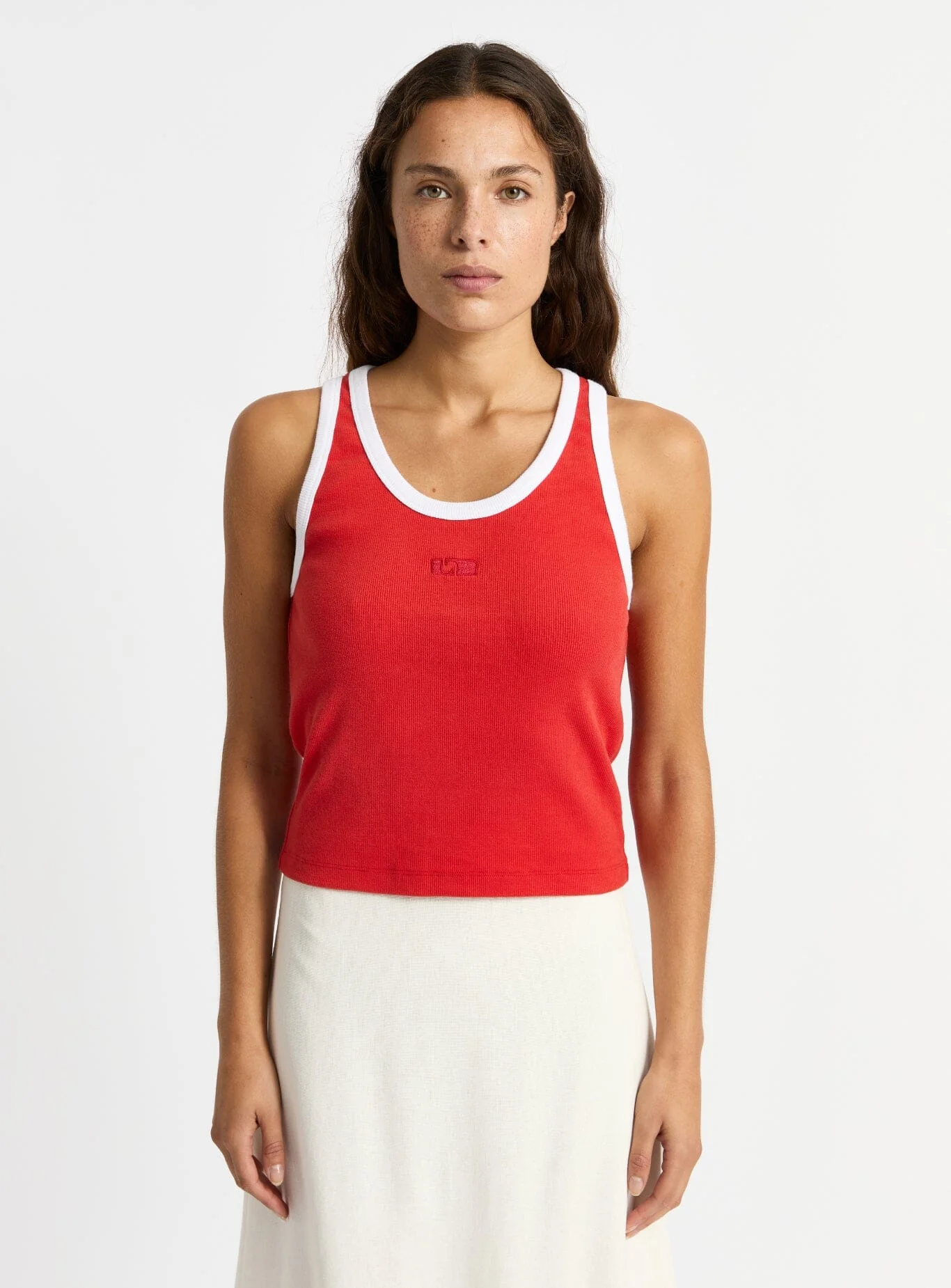 KELSI RED TANK TOP - Image 2