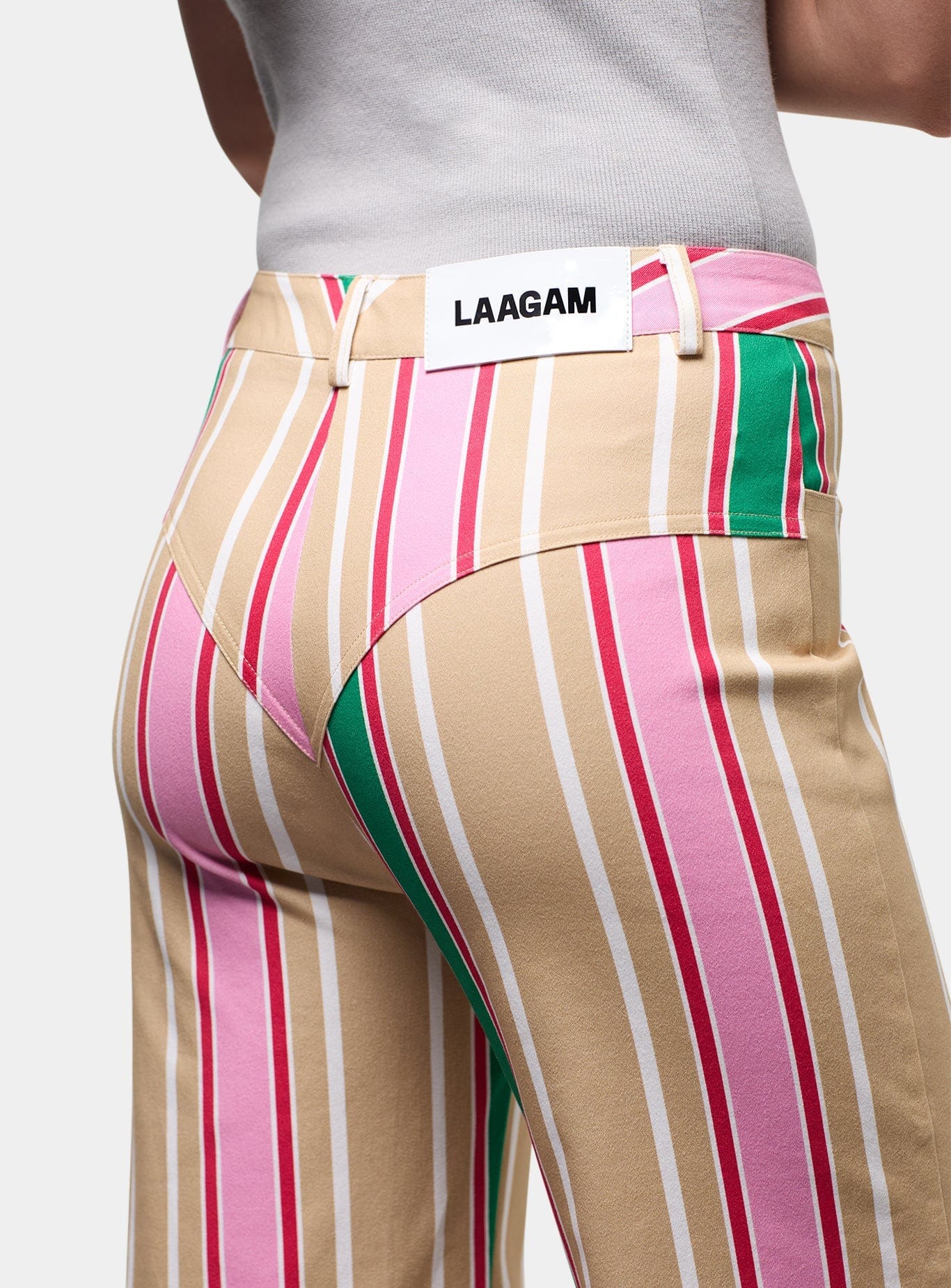 LEROY BROWN STRIPED TWILL PANTS - Image 4