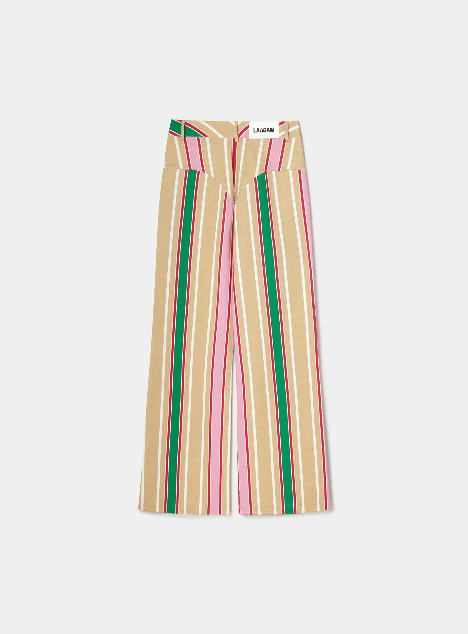 LEROY BROWN STRIPED TWILL PANTS - Image 5