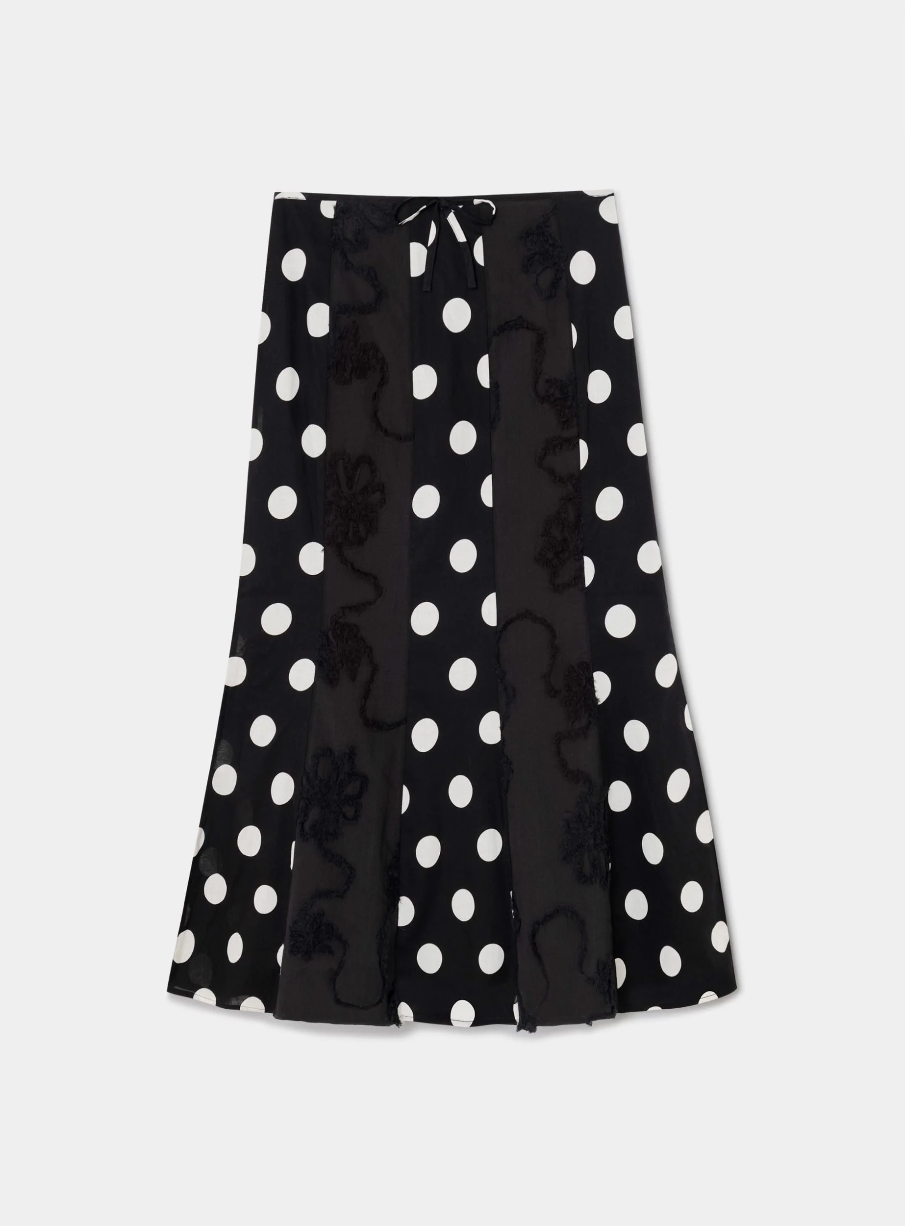 LILA BLACK MIDI SKIRT - Image 5