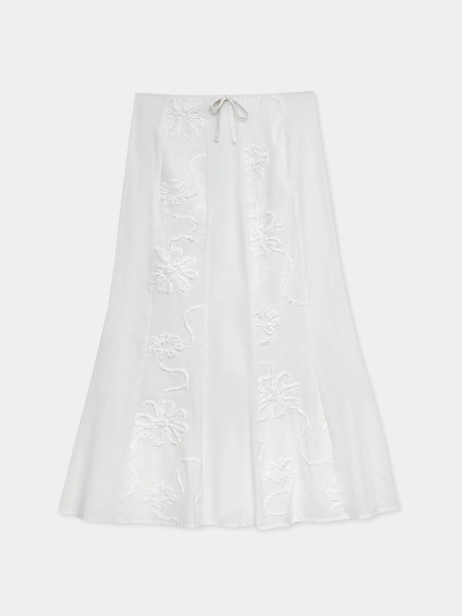 LILA WHITE MIDI SKIRT - Image 5