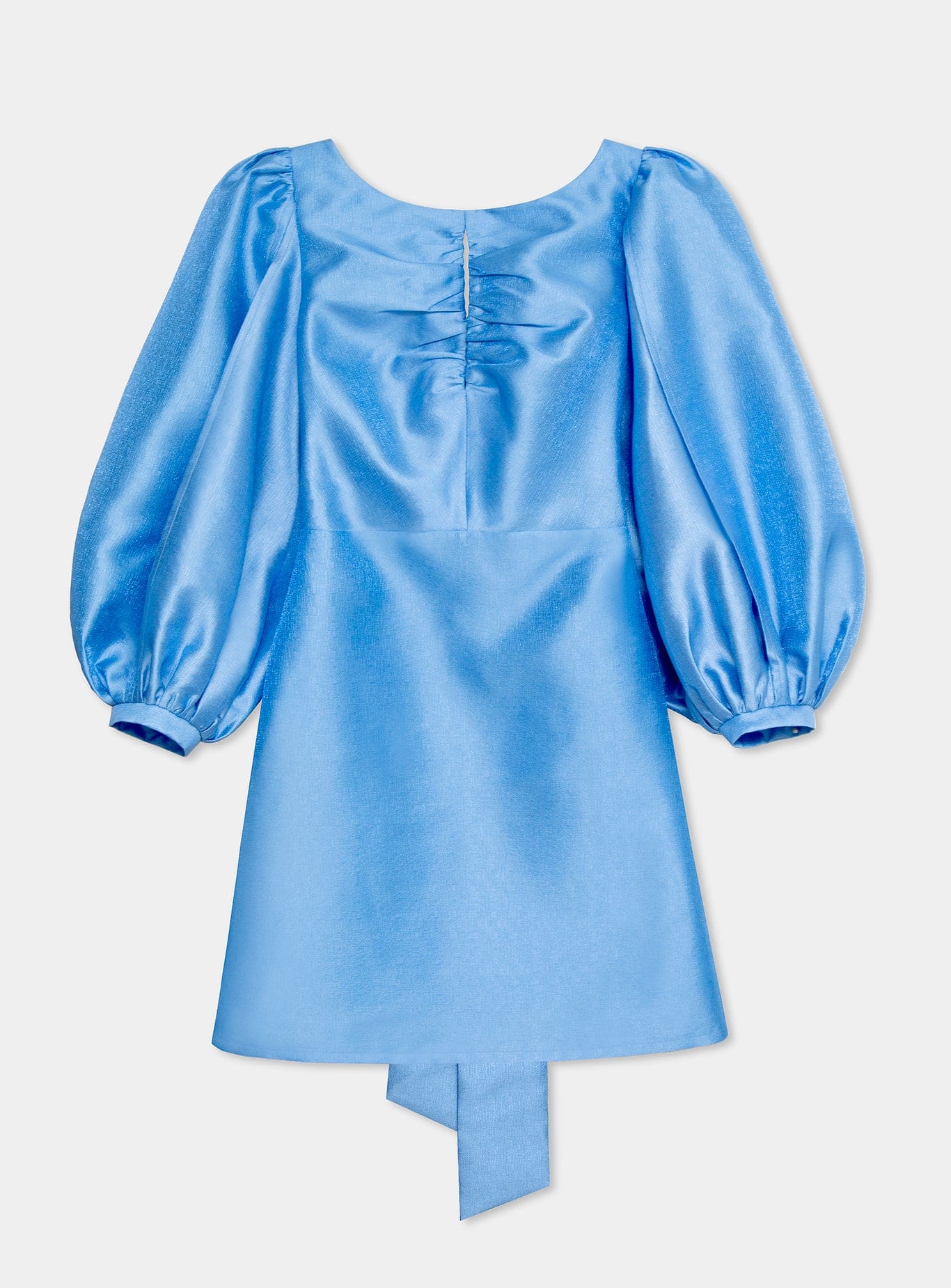 LIZA BLUE SHORT DRESS - Image 5
