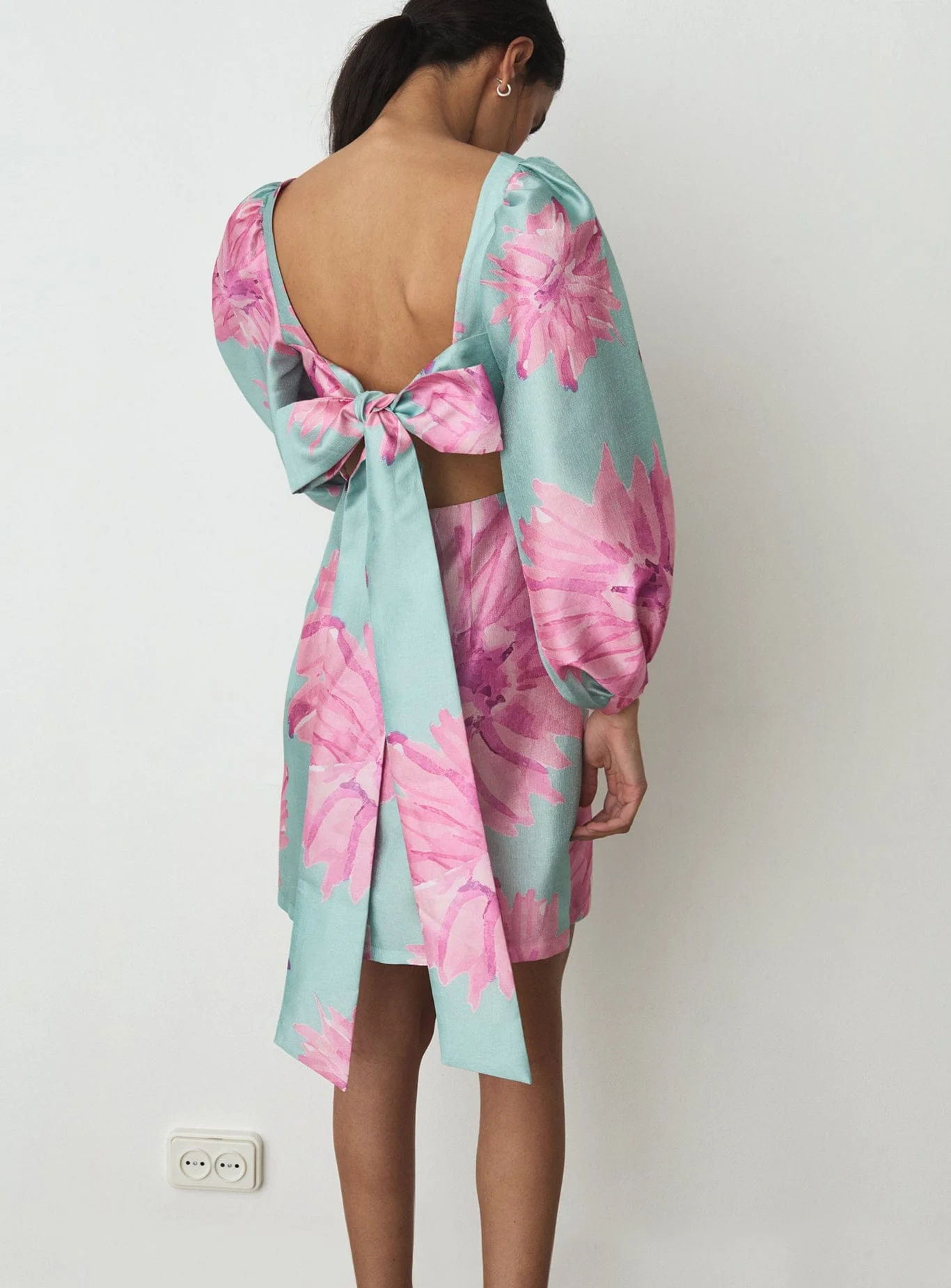 LIZA SOLENE SHORT DRESS - Image 3