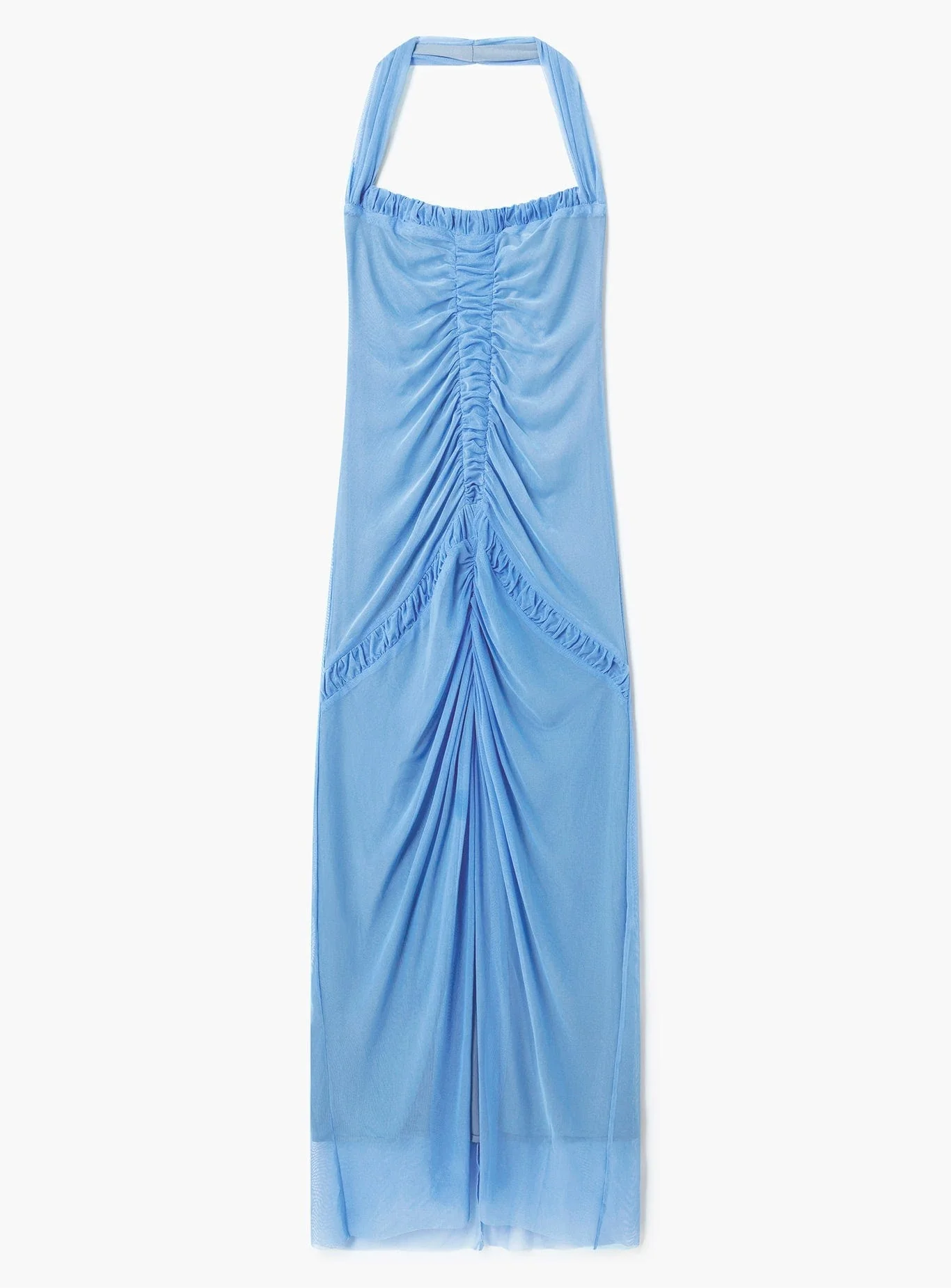 MEGAN BLUE MIDI DRESS - Image 5