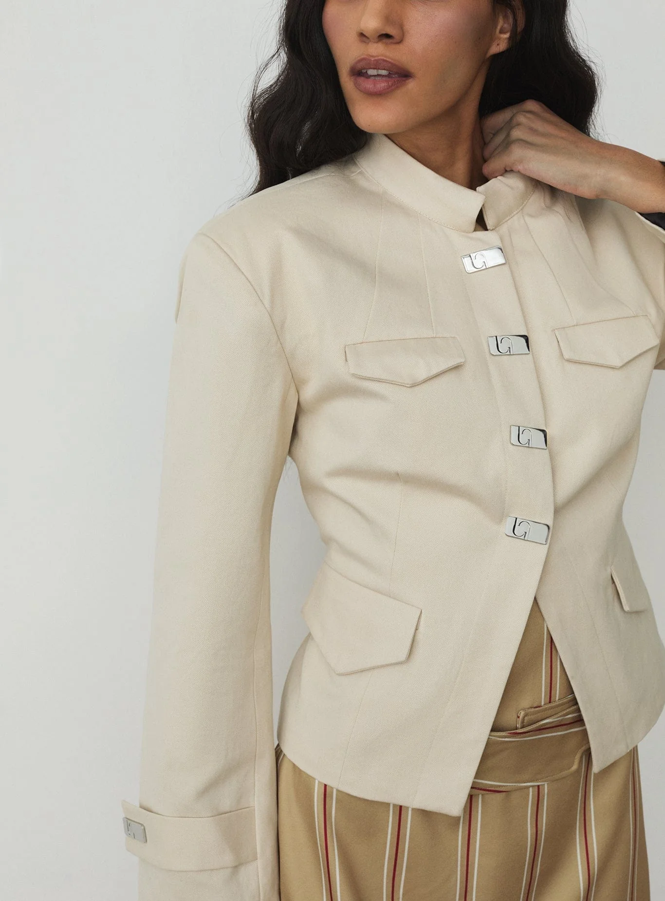 MILOU ECRU JACKET - Image 3