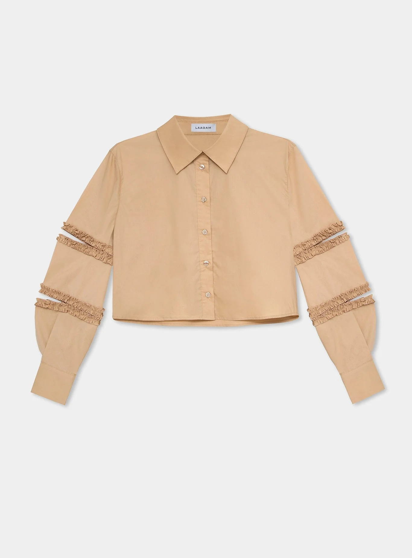MUNA SAND CUT-OUT SHIRT - Image 4
