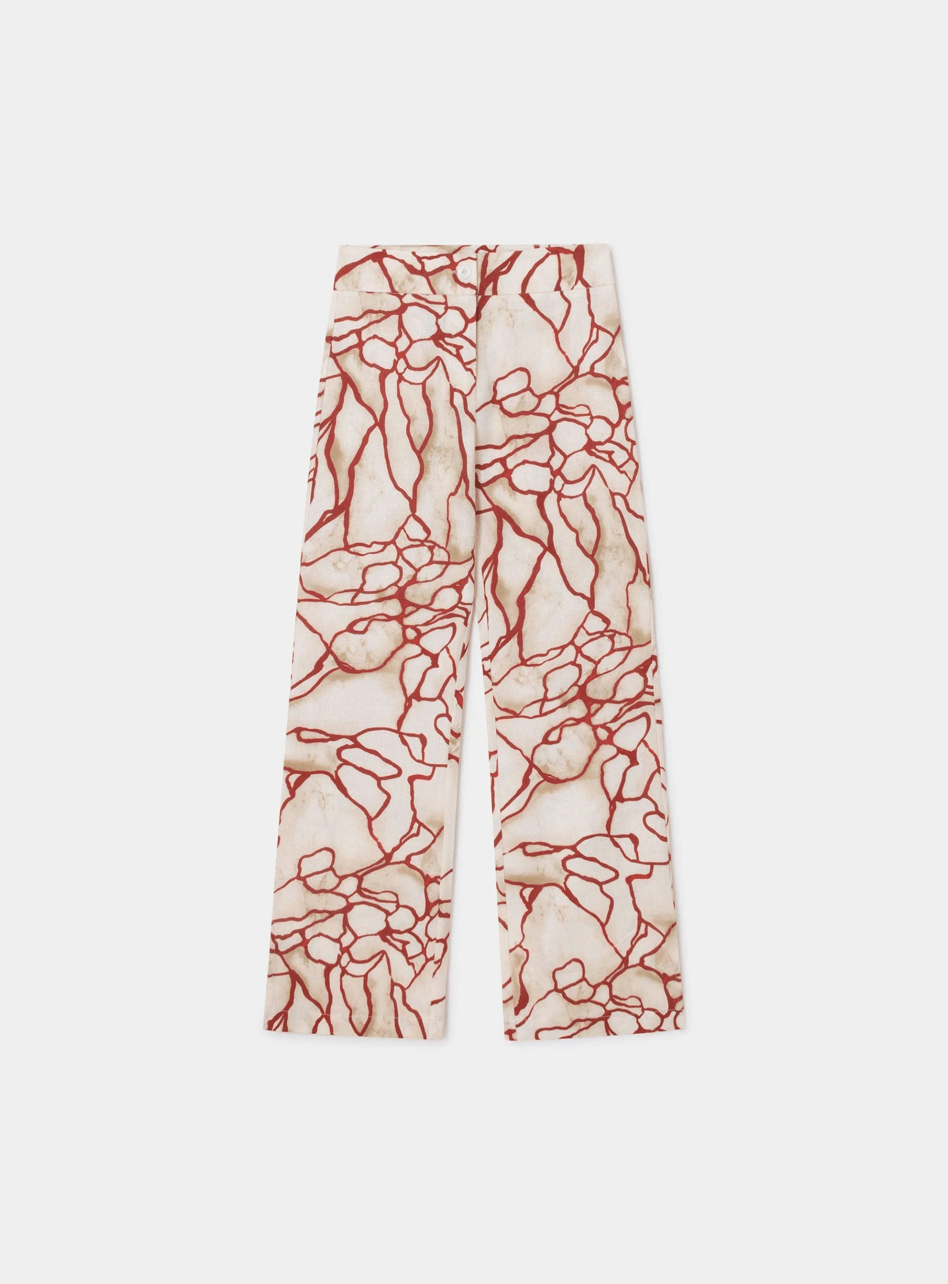 NIKITA ECRU LINEN PANTS