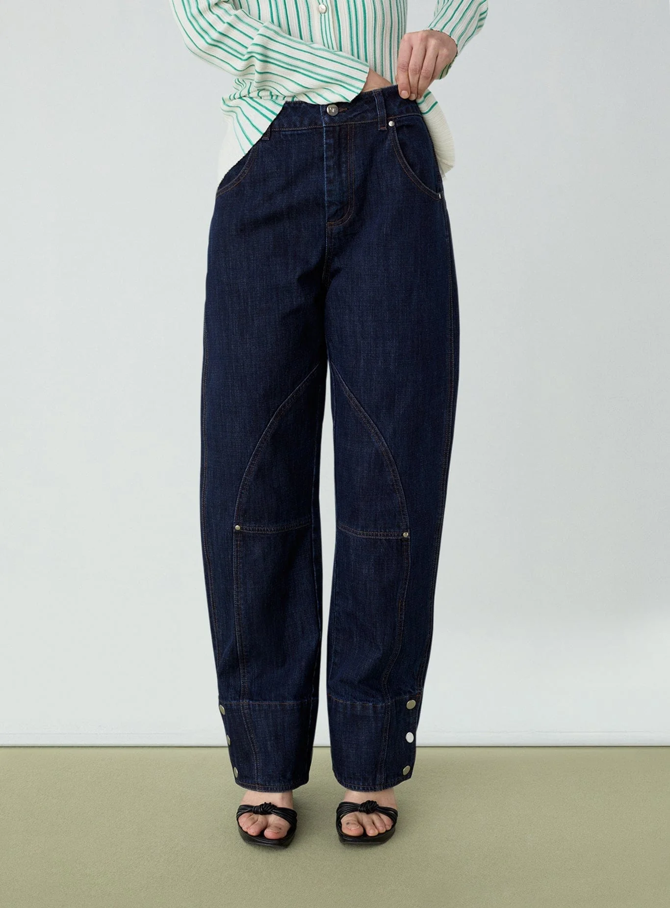 NOHO DENIM BARREL JEANS - Image 4