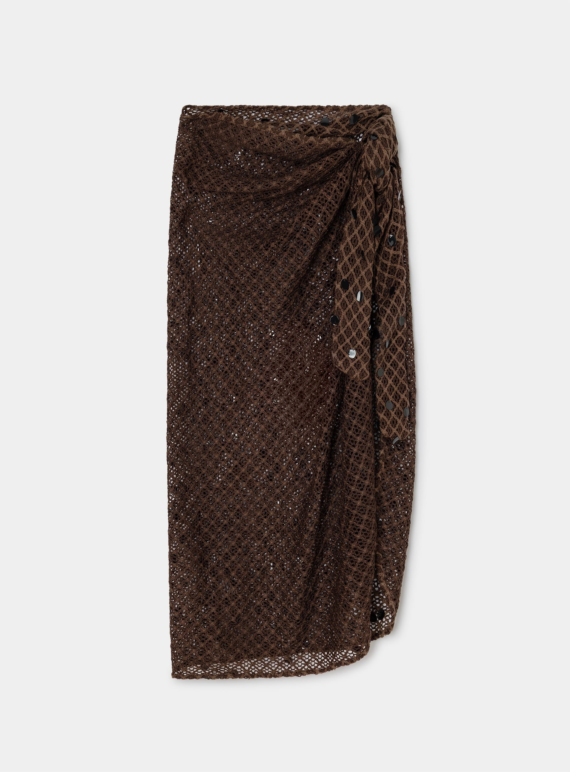 PALAUI BROWN LONG SARONG - Image 3
