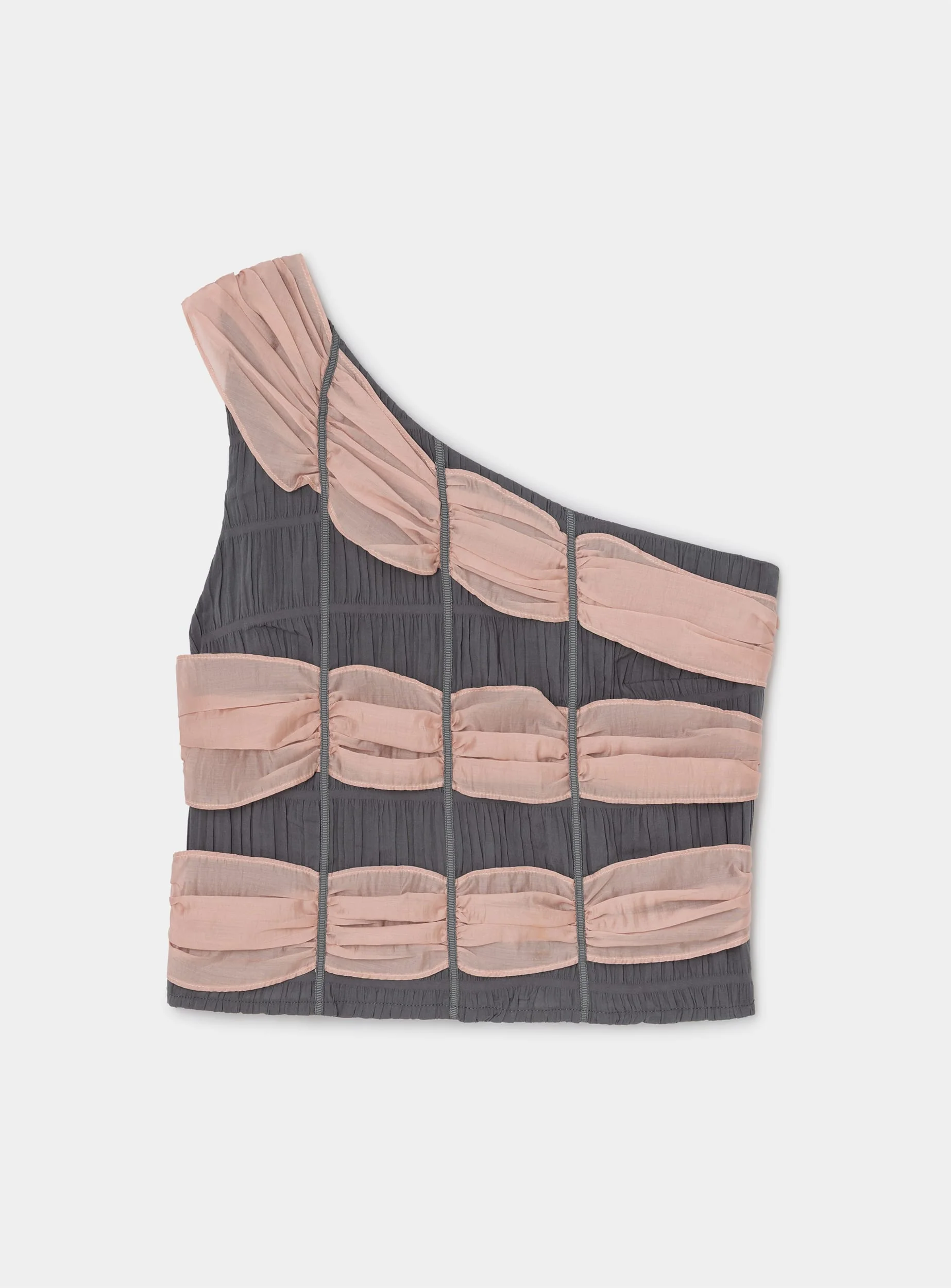 RAMY GREY TEXTURED TOP - Image 5