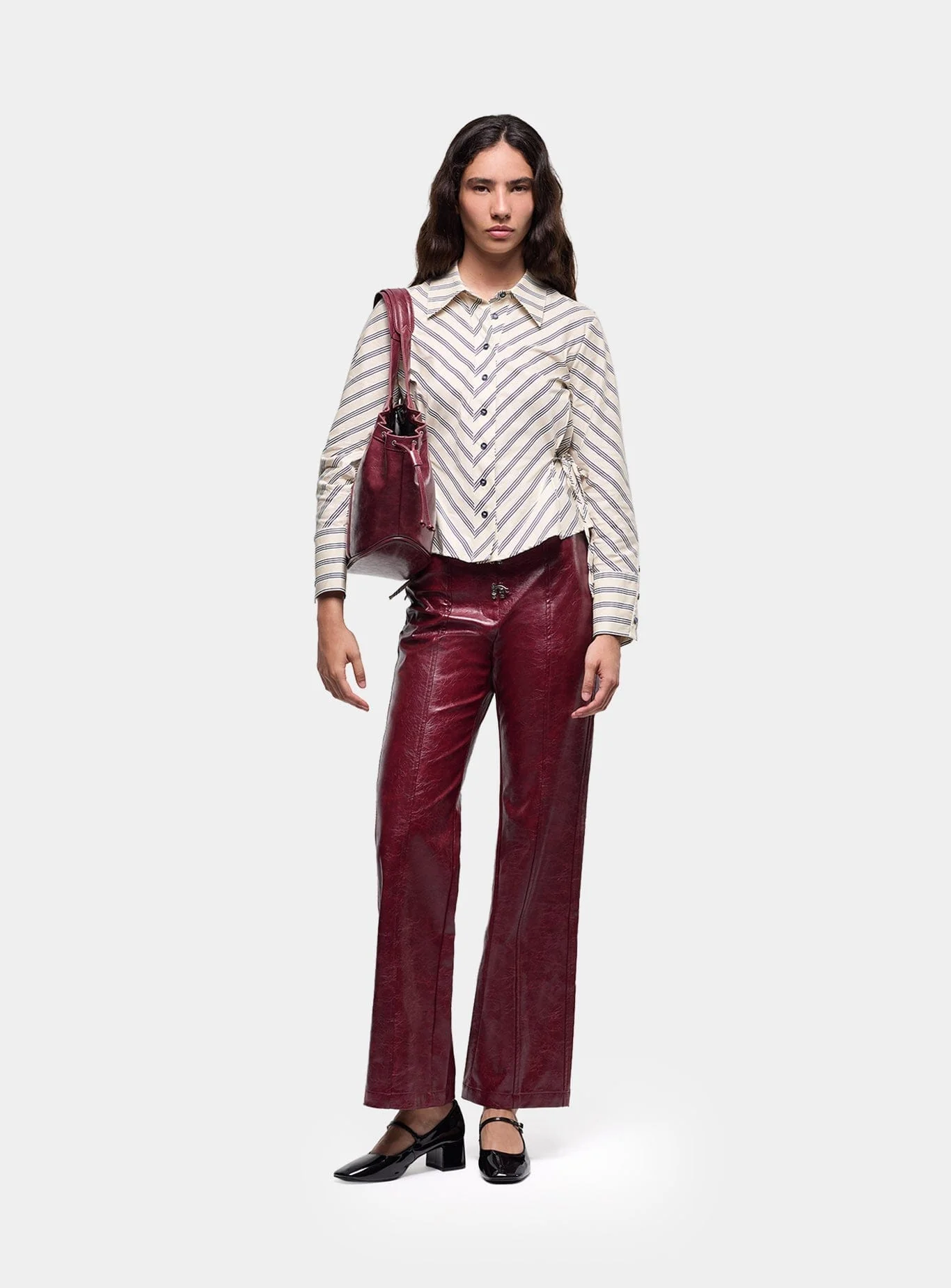 RONNIE BURGUNDY PANTS - Image 2