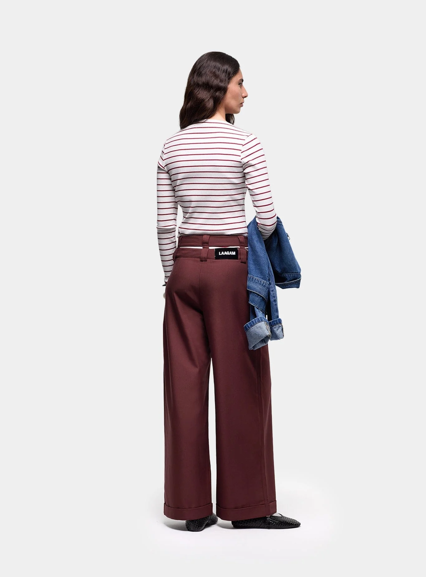 SMITH BROWN TAILORED PANTS - Image 3