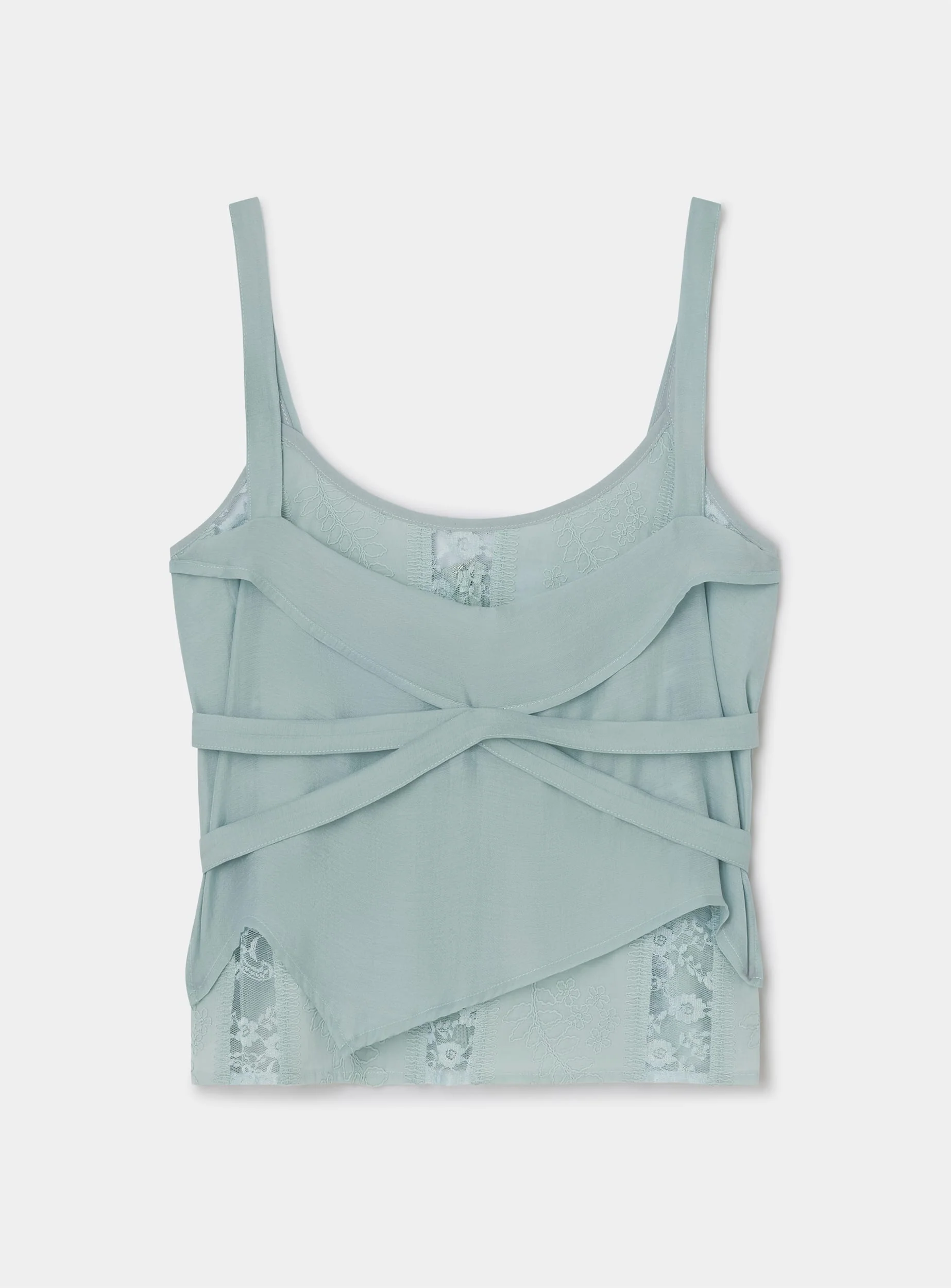 VALENTINA BLUE LACE TOP - Image 3