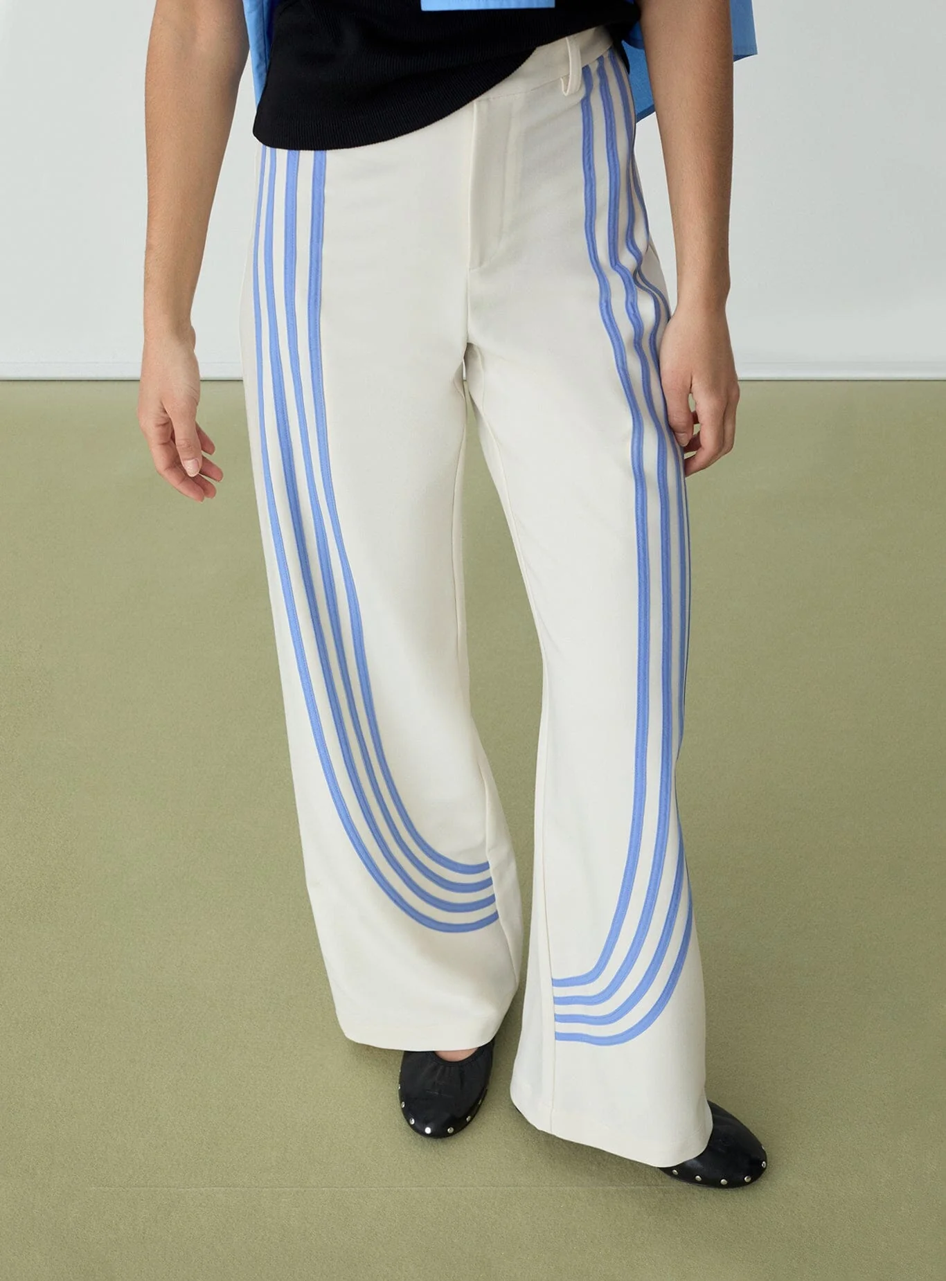 ZION ECRU PANTS - Image 2